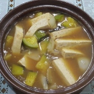 된장찌개의 기본 두부된장찌개 맛있게 끓이는 법