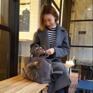 [WITH VASA BAG] 가수&배우 이지혜 바사 쇼룸 방문, 스웨이드 마리백 착용