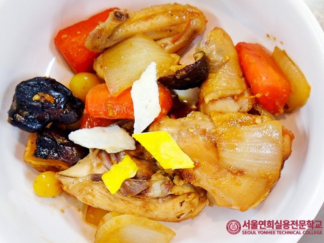 한식조리기능사 자격증시험 실기메뉴 - 닭찜 만들기 : 네이버 블로그
