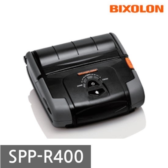 [유니정보] SPP-R400 4인치 모바일 프린터 (빅솔론, Bixolon, 국내산 프린터, 국내제조, 라벨 프린터, 바코드 ...