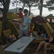 인천 을왕리 해수욕장 캠핑