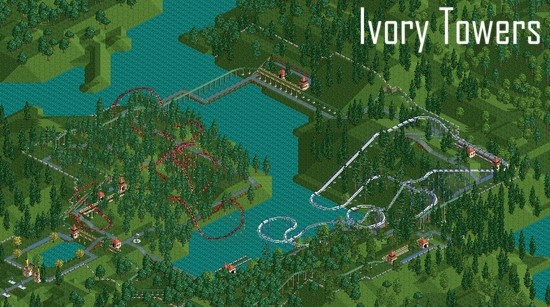롤러코스터 타이쿤 1 - Ivory Towers : 네이버 블로그