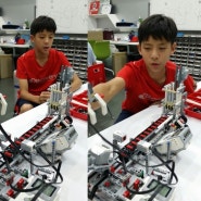 레고 EV3 로봇 3년차 수업 진행 중~- 레고에듀케이션 죽전센터