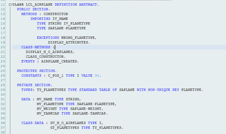 ABSTRACT, FACTORY, SINGLETON PATTERN - ABAP : 네이버 블로그