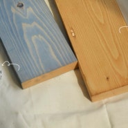 (ENG) 나뭇결 살리는 페인팅 – Staining Wood in two easy way painting