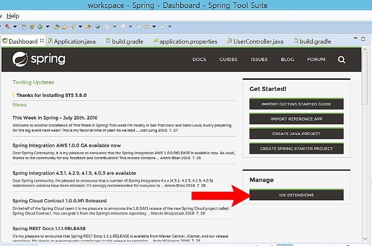 [spring boot] STS 를 이용하여 spring boot 프로젝트 시작하기 : 네이버 블로그