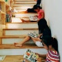 책 읽는 계단이 있는 집