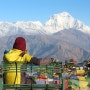 [푼힐, ABC 트레킹] 안나푸르나 트레킹 3일차 #1, 푼힐 전망대 일출!(인도/네팔여행 +42) 2016.2.25