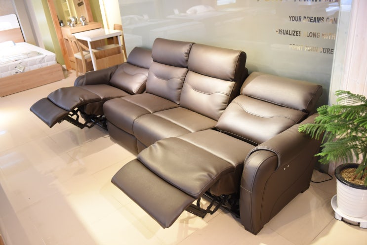 리클라이너4인용 가죽쇼파 대박집 : 네이버 블로그