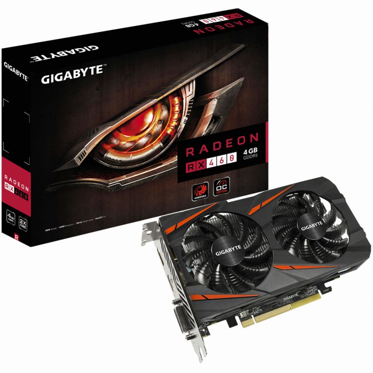 [IT]GIGABYTE AMD RADEON RX 460 UDV D5 4GB WindForce : 네이버 블로그