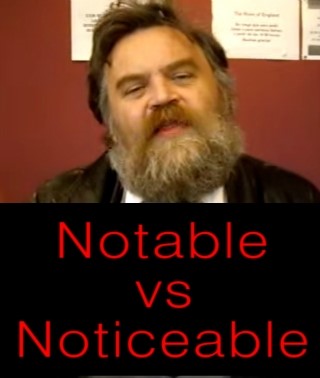 ESL영어 Notable과 Noticeable의 차이 : 네이버 블로그