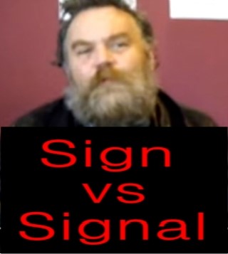 ESL영어 Sign과 Signal의 차이 The difference between sign and signal. : 네이버 블로그