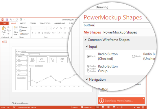 정말 유용한 Powerpoint-plug-in :파워목업(PowerMockup) : 네이버 블로그