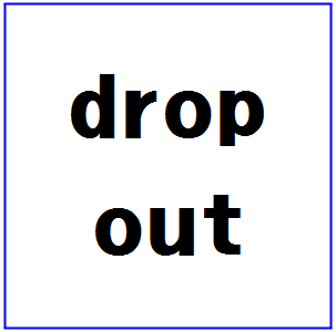 drop out 의미와 예 - 쭈비니부 : 네이버 블로그