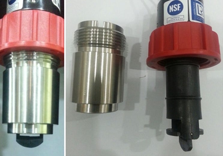 GF signet 가공 SUS Flow Adapter 지에프시그넷 유량센서용 가공 써스 아답터 : 네이버 블로그