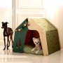 pet house 중형견을 위한 강아지집 바늘나무 [빅다락] 시리즈