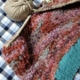 손뜨개 뜨개질 - 새로운 소재를 만나는 기쁨. 대바늘뜨기, 뜨개질하기, 뜨개질 수업, 손뜨개만들기