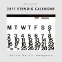 [DAYGLOW] 스탠딕캘린더 2017 선주문 할인 이벤트