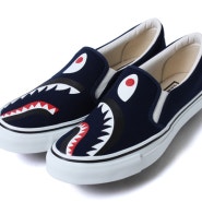 bape SHARK SLIP ON 베이프 샤크 슬립온