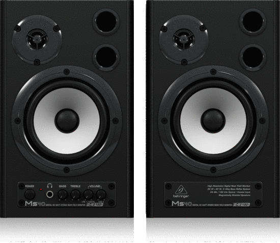 BEHRINGER MS40 베링거 MS40 모니터스피커 : 네이버 블로그