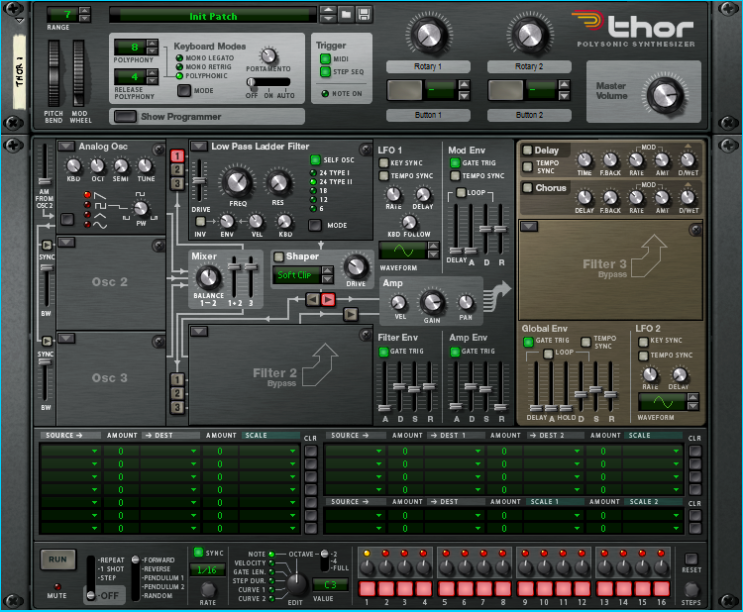 Propellerhead - Thor #6 Filter slots : 네이버 블로그