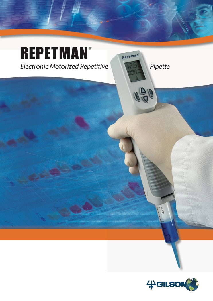 [Gilson]REPETMAN / Electronic Motorized Repetitive Pipette (길슨)[엔바이오랩