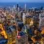 시카고 여행 - 윌리스 타워 스카이덱 야경