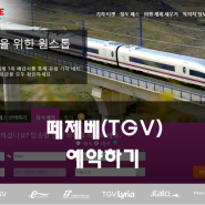 떼제베(TGV) 예약하기-파리에서 베른가기