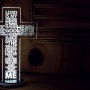 LED 무드등 : 십자가 + 타이포그라피