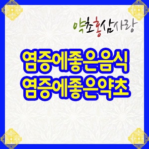 염증에좋은음식/염증에좋은약초  : 네이버 블로그