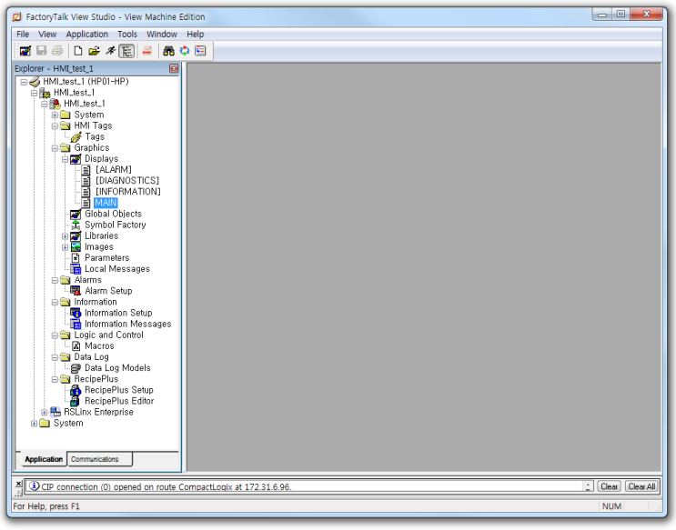 HMI PanelView Plus 6 (FactoryTalk View Studio 의 디자인 개념) : 네이버 블로그