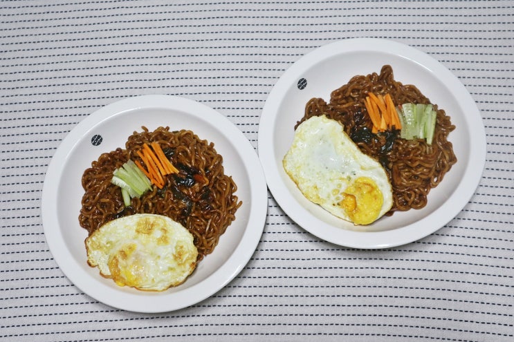 짜파구리 만들기(짜파게티+오동통면) : 네이버 블로그