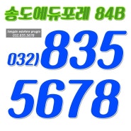 송도 에듀포레푸르지오 84B타입 35평형 저렴한매물