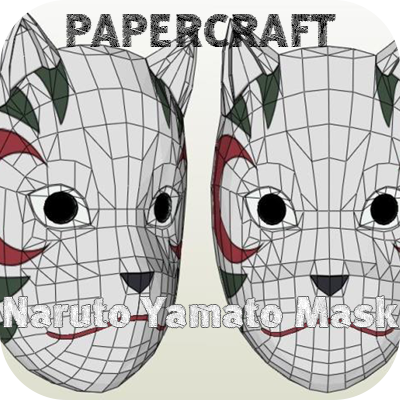 kakashi anbu mask papercraft
