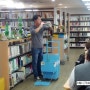 성남시 수진중학교 도서관에서 글라스본 유리공예 업사이클 체험 특강