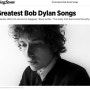 2016년 노벨문학상 ;美 《롤링스톤》지가 뽑은 밥 딜런의 위대한 10곡 노랫말 감상하기