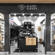 [씨드컴퍼니] 해외 바버샵 인테리어 Blades Barbershop by PARKA, Quebec City – Canada