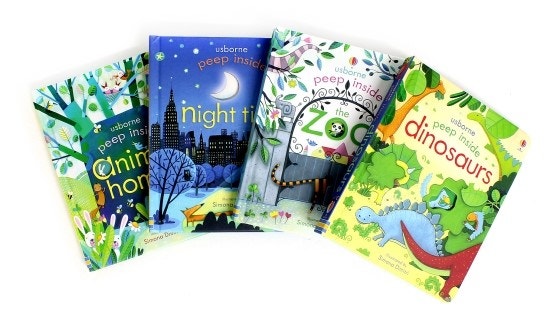 peep inside gift set(4books) 어스본 핍인사이드 플랩보드북 세트