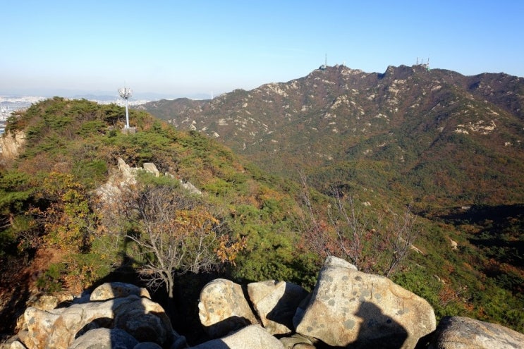 삼성산: 오랜만에 삼성산 능선 따라... : 네이버 블로그