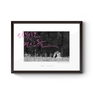 순우리말 캘리그라피 _ 다붓하다