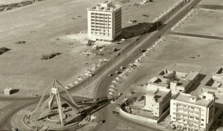 1960년대, 두바이 '데이라 시계탑(Deira Clocktower)' 교차로