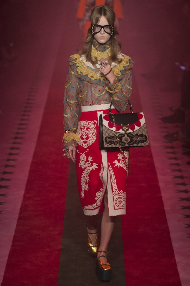 17SS Gucci 구찌 여성복 컬렉션 : 네이버 블로그