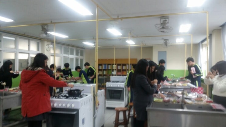 대구성지중학교 동아리체험수업/중학생 베이킹수업 다녀왔어요~^^♡ : 네이버 블로그