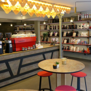 [씨드컴퍼니] 해외 카페 인테리어 Rösttrommel coffee shop by Neoos Design, Erlangen – Germany