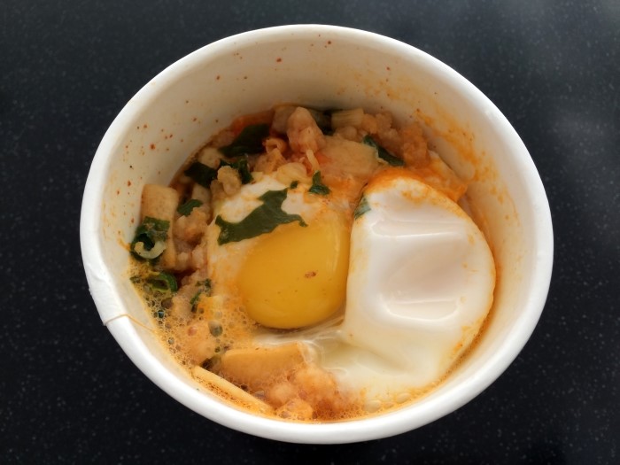 컵라면 맛있게 먹는법 - 달걀 넣는 방법, 수란 같은 계란 : 네이버 블로그