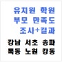 유치원/학원 만족도 조사결과 - 강남 서초 송파 강동 목동 노원