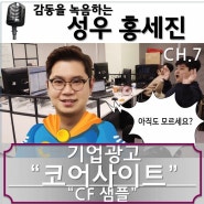 게임 마케팅 기업 - "코어사이트" <성우 CF광고 샘플>