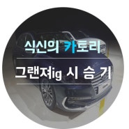 [식신의 카토리] 그랜져ig 시승기 장-단점, 연비는?