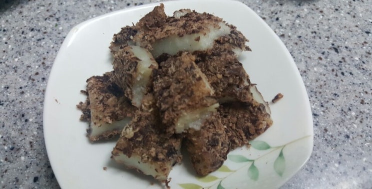 냉동시루떡찌기 / 설탕에 찍어먹어야 제맛 : 네이버 블로그