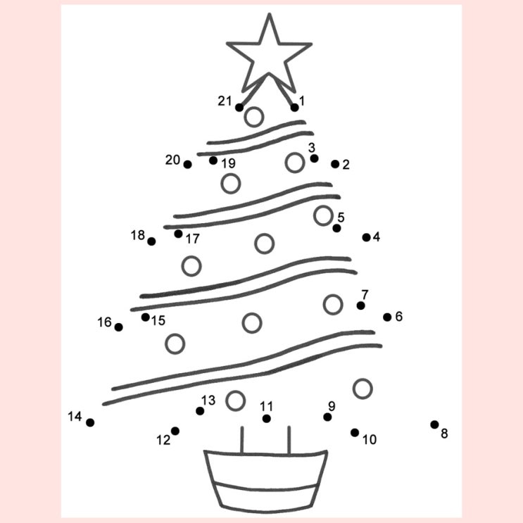 크리스마스 활동지 유아 색칠공부 점선잇기 언제든 즐거워요 : 네이버 블로그